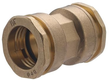 Raccord PE Laiton Jonction Egale Ø40 NOYON & THIEBAULT