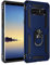 BestST Galaxy Note 8 Hülle, Samsung Note 8 Schutzhülle, Hülle Handyhülle Stoßfest Schutz TPU Doppelstruktur Fall Harte Rüstung Cover case Schale für Samsung Galaxy Note 8 mit Ständer(Blau)