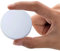Door Knob Wall Shield, 4 CM White Small Round Soft Rubber Wall Protector Self Adhesive Door Handle Bumper (12 pcs, White)