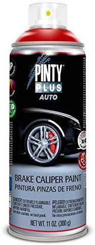 PINTYPLUS AUTO Pintura en Spray para Pinzas de Freno 520cc Rojo PF107