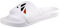 Knixmax Ciabatte Piscina Donna Sandali da Mare Leggero Antiscivolo Pantofole per Spiaggia, Bagno, Doccia, Interni ed Esterni Bianco 36/37EU
