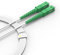 ARMANN® CORDON/CABLE/RALLONGE FIBRE OPTIQUE 10M ORANGE SFR BOUYGUES JARRETIÈRE FIBRE OPTIQUE SC-APC VERS SC-APC BLANC