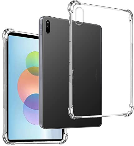REY Cover in Gel TPU Anti-Shock per Huawei MATEPAD (10,4) - New Edition 2021 (10,4) - MATEPAD 2022 (10,4), Morbido Silicone Custodie Protettivo Case, Anti-Scratch, Protettiva Sottile Back Cover