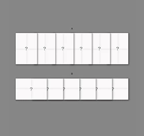 LE SSERAFIM - Unforgiven 1st Studio Album Weverse Alben Ver. No P.O.B Ver. (zufällig)