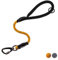 Floxik Kurzführer orange für Hunde ⌀ 12mm | reflektierende Kurzleine aus Kletterseilmaterial | optimal fürs Leinentraining & Freilauftraining
