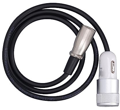 Cable de Carga del Controlador de Joystick para Silla de Ruedas Eléctrica, Línea de Carga Rápida para Robots de Sillas de Ruedas Eléctricas