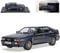 Ixo A*U*D*I Sport Quattro Coupe Blau Grau Metallic 1980-1991 1/24 Whitebox Modell Auto mit individiuellem Wunschkennzeichen