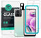 Ibywind Protector de pantalla para Xiaomi Redmi Note 12S 4G(6.43 pulgadas),con 2 piezas de Cristal Templado,1 pieza de protector de lente de cámara,1 pieza de película de fibra de carbono trasera