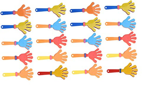 KOMBIUDA 20St Handflächenklatschen große Handklöppel kreative Palmen klatschen Kinderspielzeug Spielzeuge geräuscherzeugendes Spielzeug Jubel-Tools