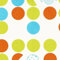 1 Rolle Geschenkpapier, 70 cm x 100 m, Zitruskugeln, Geschenkpapier, Geschenkverpackung, mehrfarbig, geometrisch, Weihnachten, Geburtstag, Kinder, Damen, Herren, Jungen