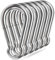 Large Spring Snap Hooks, 304 Stainless Steel Carabiner Clip Heavy Duty Rope Connector Link Buckle 1/2 3/8 Clip for Gym Equipment Hammock Swing (5.5inch(M12)-6Pcs)