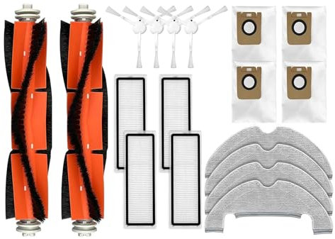 Roboparts®. Kits de Accesorios de Repuesto para el Robot Aspirador Dreame D10 Plus/L10 Plus/Z10 Pro