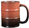 Taza de Café Taza de gran capacidad de 600ML, taza de agua de cerámica de estilo Vintage, cerámica rugosa, perfecta for té, café con leche, Espresso, bebida caliente Taza Mark(E)
