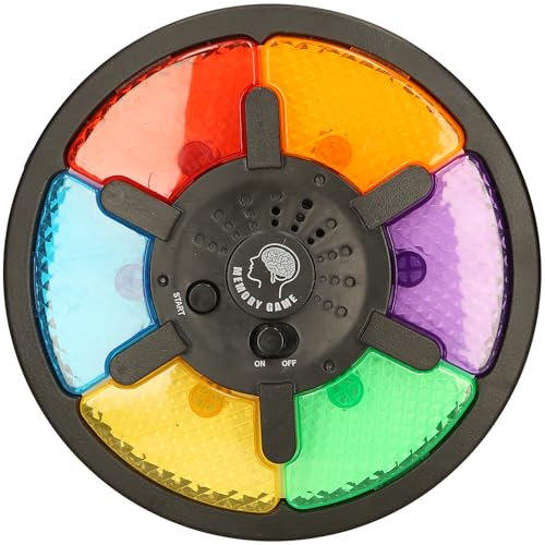 Atoz Family Classics Electronic Memory Puzzle Game, 15 Difficulty Levels, 6+ Years, Single Player, Batteries Included