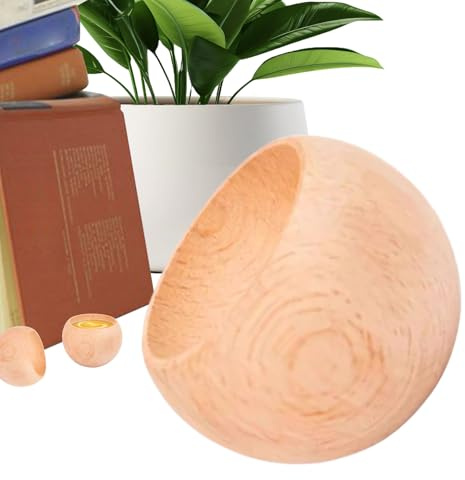 Holzdiffusor, Duftöl-Diffusoren aus Holz, langlebig, Lufterfrischer, tragbare Aromatherapie, ideal für Schrank, Sauna, Badezimmer, Heimdekoration, 3 x 3 x 2,5 cm