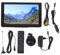 Oreilet TV Digital Portátil de 10 Pulgadas, Pantalla de Color de Color de Color LED, Reproductor de Videos de Televisión Digital con Taza de Succión, Cable de Cargador de Automóviles,
