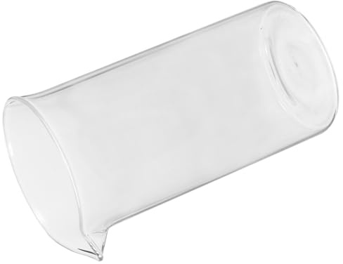 VICASKY Ersatzglas aus Glas 350ml Leicht und Verschleißfest für Heiße und Kalte Getränke Passend als Becher für Kaffeezubereiter