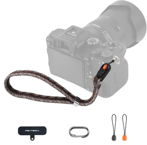 PGYTECH Camera Wrist Strap Slim Quick Release Adjustable for Compact/Mirrorless/Instant Cameras, Camera Phone Strap Compatible with Sony RX100/Canon G7X/Ricoh GR/Leica/Fujifilm, Trendy Style