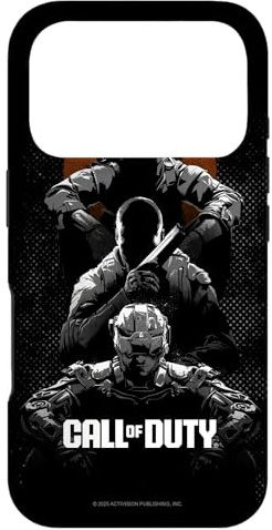 Hülle für iPhone 17 Pro Call of Duty Stacked Poses Gradient FPS Video Game
