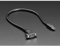 Adafruit Panel Mount Extension USB Cable - Micro B Male to Micro B Female [ADA3258]