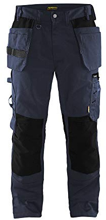 Blaklader 155518608699D96 Handwerker Arbeitshose, Dunkel Marineblau/Schwarz, Größe D96