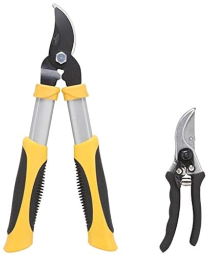 Edward Tools Astschere und Gartenschere, robust, hitzebehandelte Karbonstahlklingen, 3,8 cm