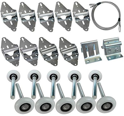 Surpass Rouleau de porte de garage/charnière/support supérieur/câble métallique (pour portes de 2,1 m de hauteur)