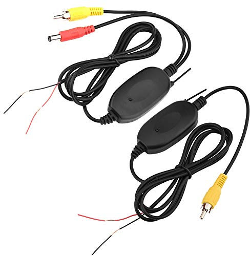 Socobeta Wireless Video Transmitter Receiver 2.4G Wireless Module for Car Camera DVD Player(AV Interface)