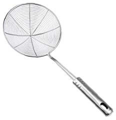 DierCosy Spider Passoire en acier inoxydable résistant à la chaleur solide Ecumoire Cuillère pour la cuisine FRITURE 33 cm