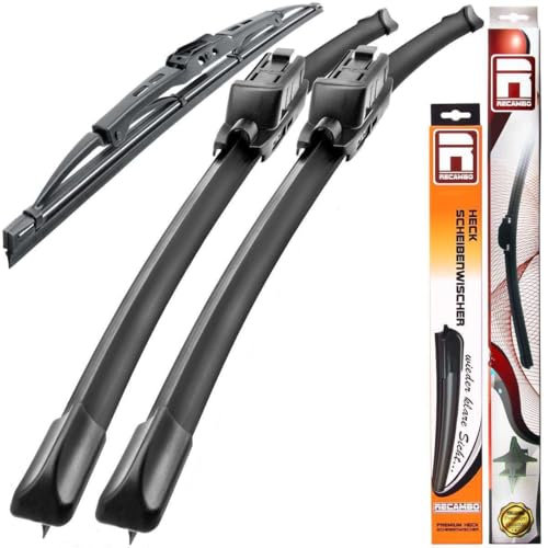 Recambo SCHEIBENWISCHER VORNE + HINTEN kompatibel für VOLVO V50 | BJ 2003-2012 (3er Set: 650mm / 500mm / 325mm)