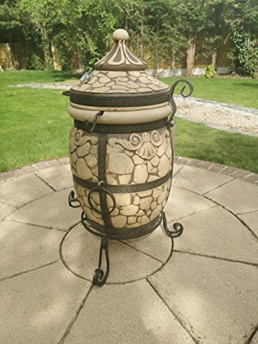 Tandoor oven Clay Tandoori oven Grill BBQ Smoker Clay oven ASIA 70L