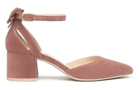 Nero Giardini E615530D Décolléte Donna in Suede - Rosa Antico 37 EU