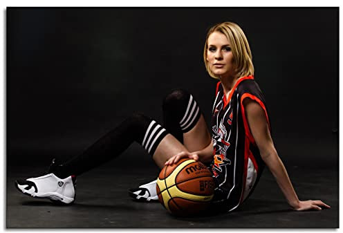 Impresión en lienzo para mujer, joven, adulto, joven, mujer joven, deportes, arte de pared para el hogar, 1 pieza, decoraciones sin marco, 24 x 16 pulgadas
