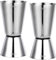 Spirit Measures 25ml 50ml Set - 2Pack 304 Stainless Steel Jigger Spirit Measure Set Cocktail Measure Cup Set Whisky Shot Measure for Gin Alcohol Drink