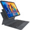 ZAGG Pro Keys Detachable Case & Wireless Keyboard with Trackpad for Apple iPad Pro 12.9 Multi Device Bluetooth Pairing, Backlit Laptop-Style Keys, Apple Pencil Holder, 6.6ft Drop Protection (Charcoal)