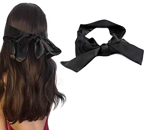 Satin Schlafmaske,Schlafmaske Seide,Augenmaske,Schlafmaske frauen,Augenbinde,Satin Augenbinde Sex Augenmaske Band Blinder Schlafmasken Kostüm für Erwachsene Paare Liebhaber