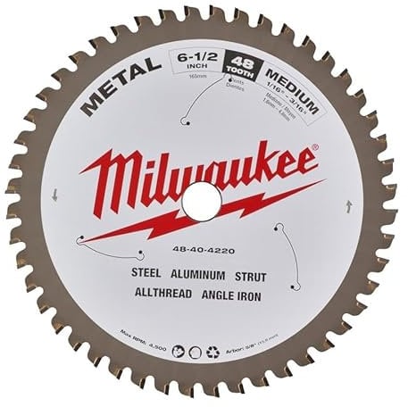 Milwaukee Kreissägeblatt 165/15,87mm 48Z Metall 48404220