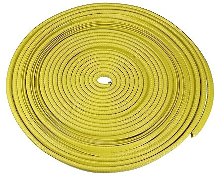 X AUTOHAUX Car Door Edge Guard, 32.8ft U Shape Rubber Trim Universal Yellow