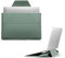 MOFT Laptoptasche Hülle & Laptop Ständer für 15-16 Zoll Laptop, Vegan Leder Laptoptasche mit Erweiterbarem Stauraum, 2 Verstellbare Winkel, Kompatibel mit MacBook Air/Pro 15-16 Zoll, Grüner See