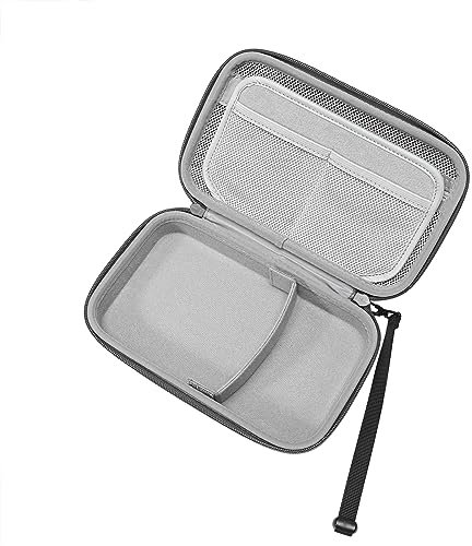 RLSOCO Funda de Viaje para Accesorios Electrónicos, Organizador de Cables Portátil, Bolsa de Viaje para Pequeños Gadgets/Cables/Cargador/Adaptador Power Bank/Disco Duro/Tarjeta SD (Sólo Funda)