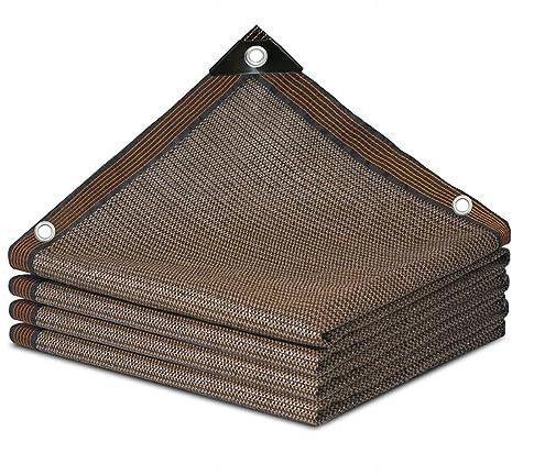 Voile Ombrage 3x3 Carré Toile D'Ombrage 4x4 Taupe Toile Pergola De Rechange Bache pour Pergola,3x4m
