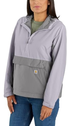 Carhartt Damen Übergangsjacke Loose Lightweight Anorak, Farbe:lilac haze,asphalt, Größe:L
