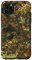 Hülle für iPhone 11 Pro Max Flecktarn Germany Camo Camouflage Deutsches Muster Grün Braun