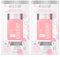 Essie Good As New Nagellack Perfektionierer mit Ceramid-Effekt halbmatt Farbe Hellrosa – 2 Stück