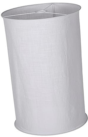 HOMSFOU Stofflampenschirm Für Tischlampen Stehlampen Kronleuchter Faltbarer Design Aus Metall Und Stoff Für Diy-leuchten Zuhause Restaurants Cafés