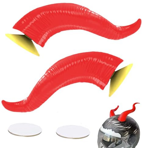 Motorcycle Helmets Devil Horns - 2Pcs Horns for Helmets, Devil Horns Helmets Set, Small Devil Horns for Helmets Accessory Decor for Motorcycle Ski Helmets