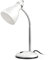 LEPOWER Schreibtischlampe aus Metall, augenschonende Tischlampe, Arbeitszimmerlampen mit flexiblem Schwanenhals für Schlafzimmer, Home Office，Weiß