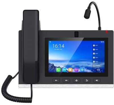 Fanvil A308i Videotelefono IP, Display Touch 7 Pollici, 116 Tasti DSS, Microfono Gooseneck, Android