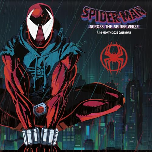 2026 Spider-Man Across the Spider-Verse Wall Calendar