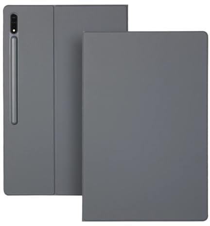 MEFEPLPBZC Étui magnétique for Tablette Samsung Galaxy Tab S10/S9 Ultra 14,6 Pouces, avec Fonction Veille/réveil Automatique et Support for Stylet S(Gray,Tab S10 Ultra 14.6)